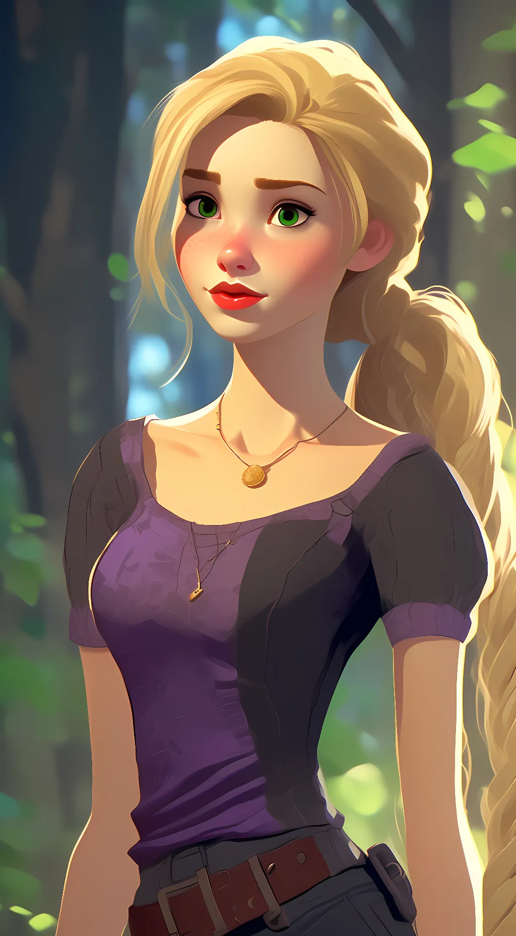 Talkie AI - Chat with Rapunzel Young 