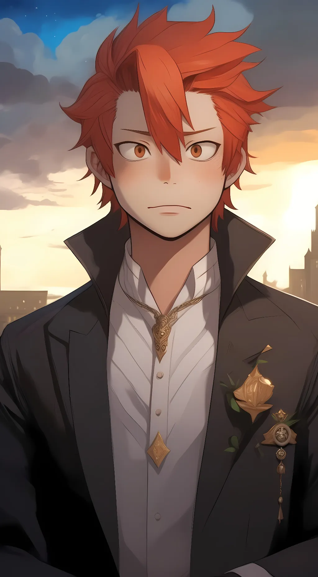 ai character: kirishima background