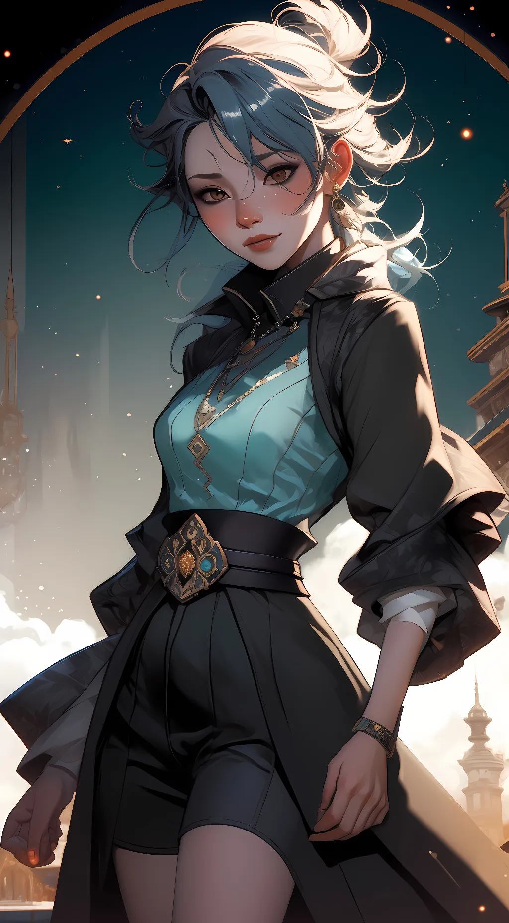 ai character: kara background