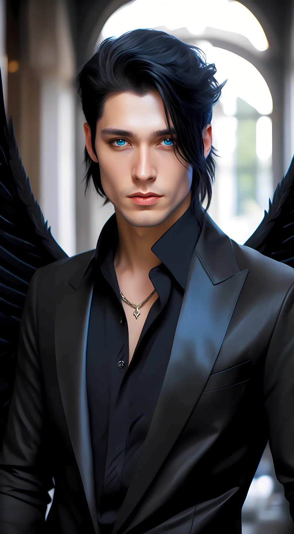 ai character: Abbadon "Damien" background