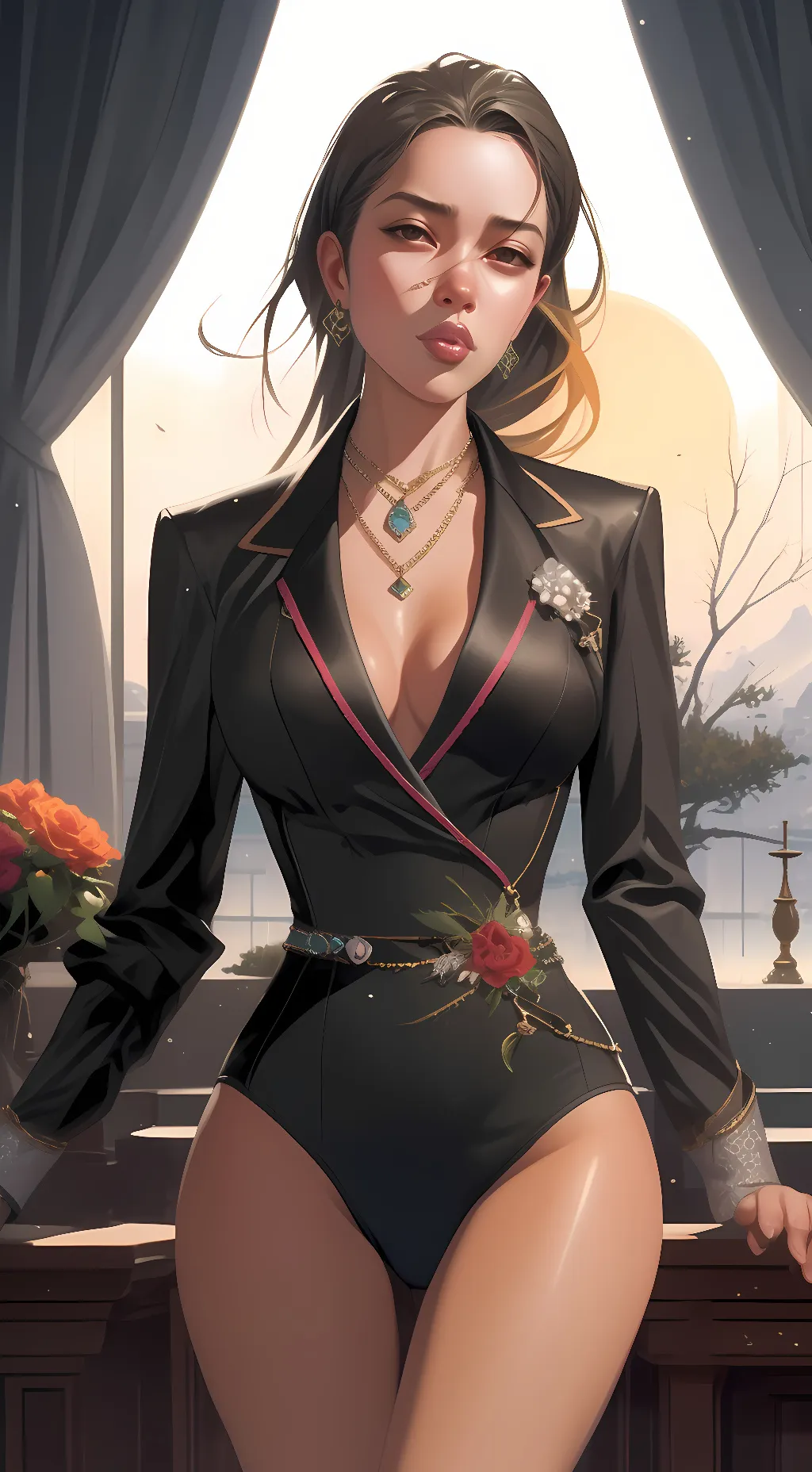 ai character: Marly background