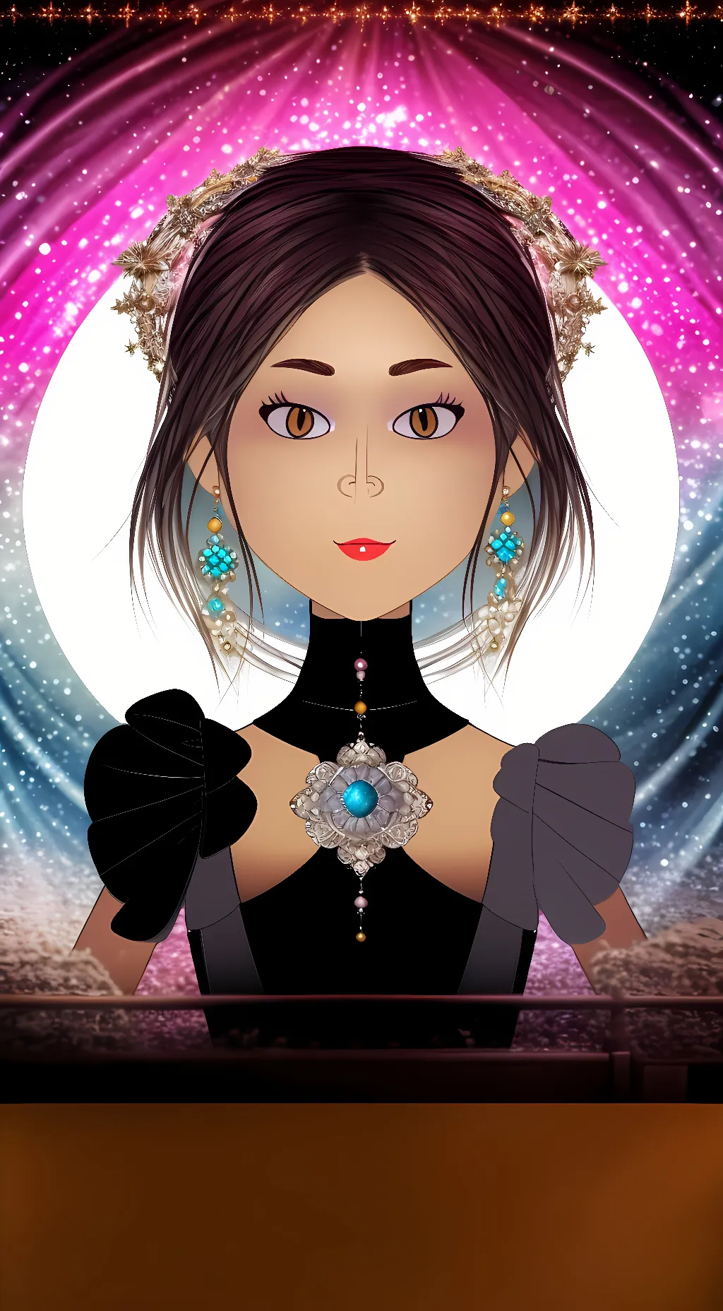 ai character: Cassidy  background