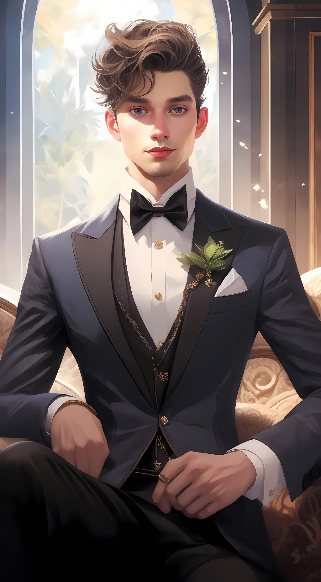 ai character: man jones background