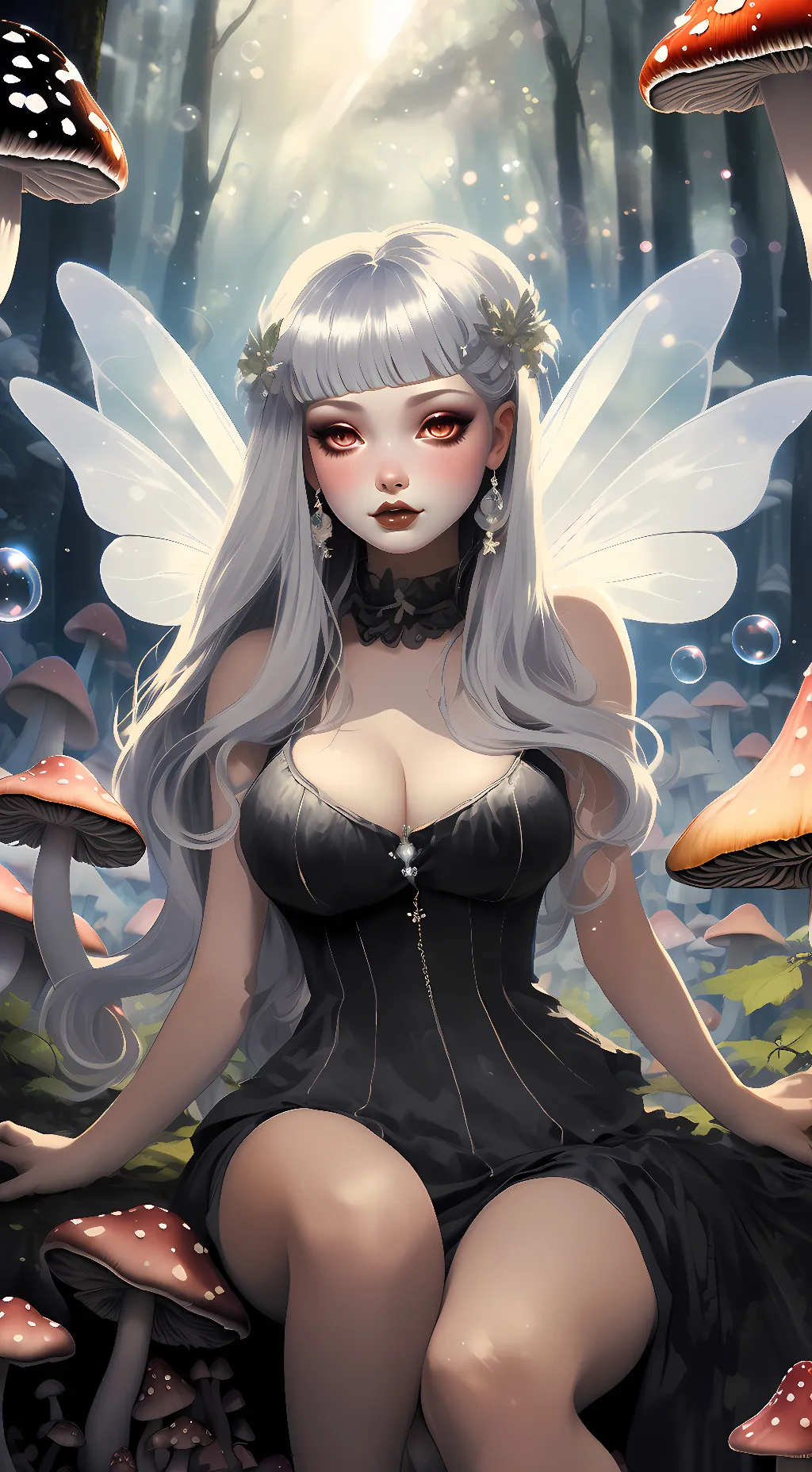 ai character: Nixia background