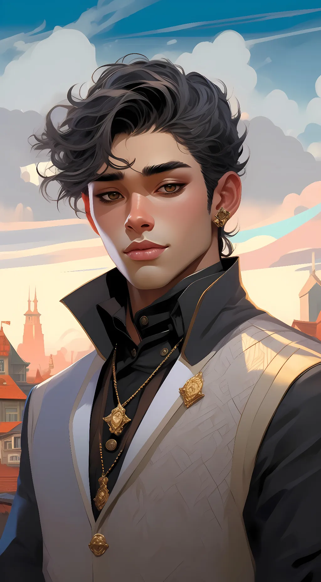 ai character: Logan  background