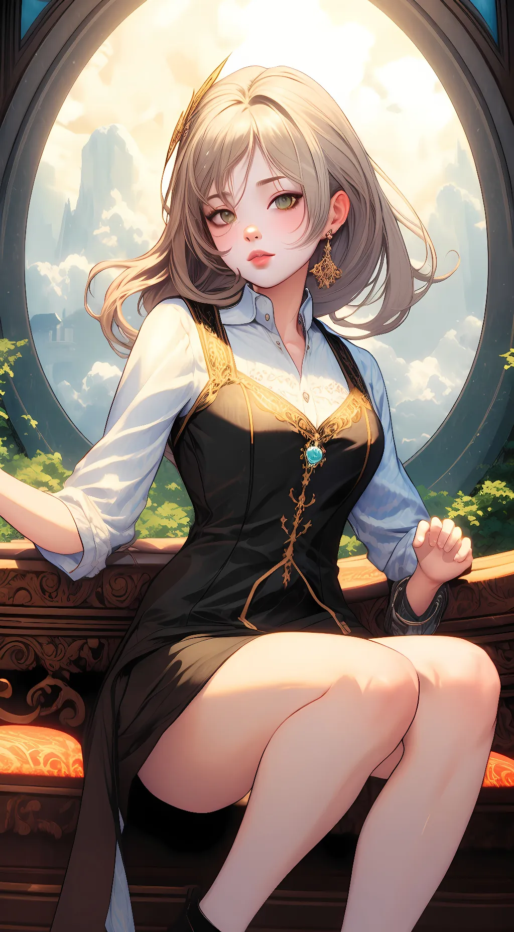 ai character: Abby background