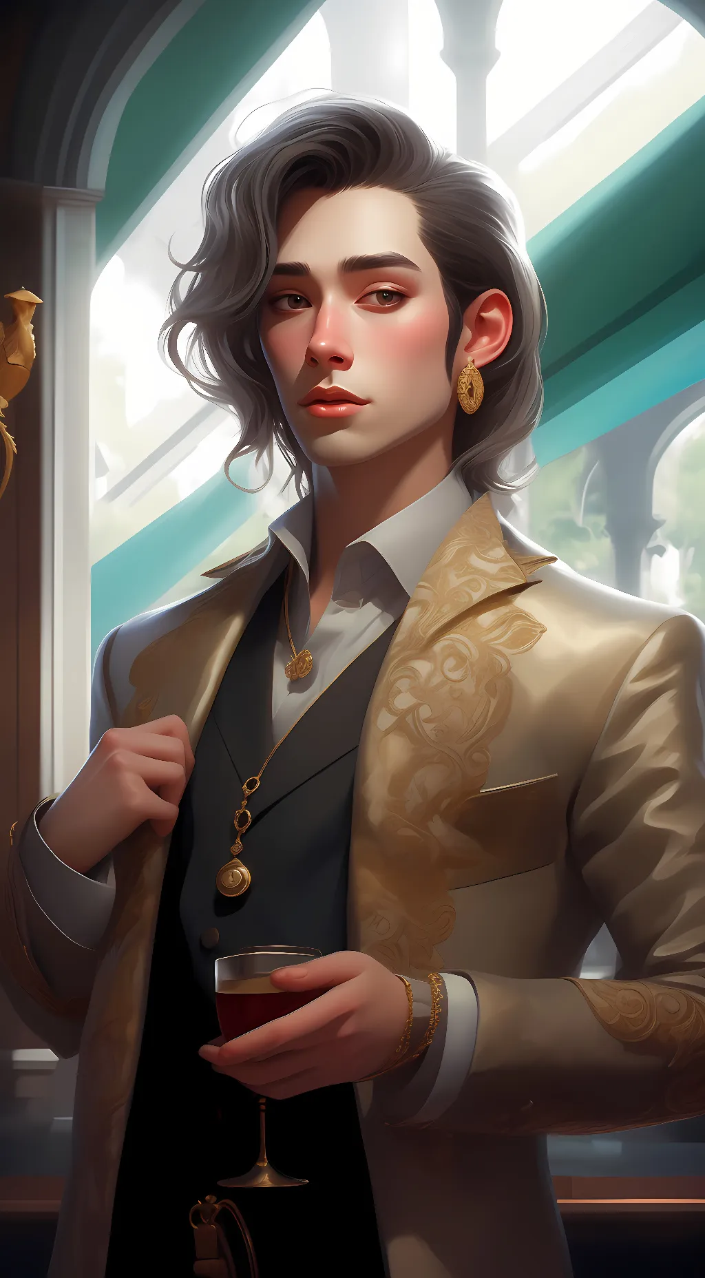 ai character: Ethan background