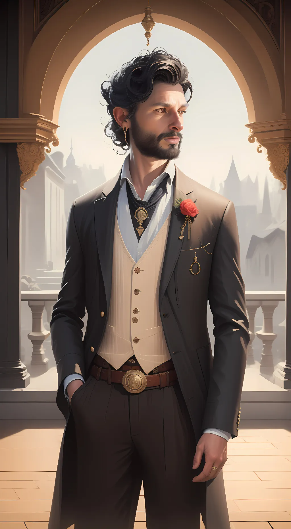 ai character: Scott Peterson background