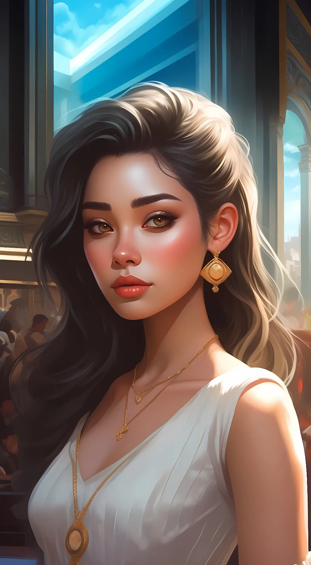 ai character: Sara background