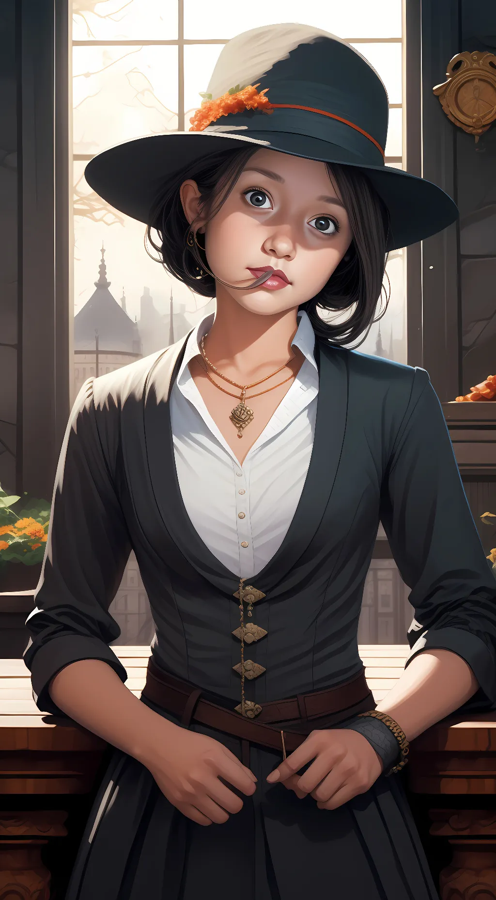 ai character: Madison background