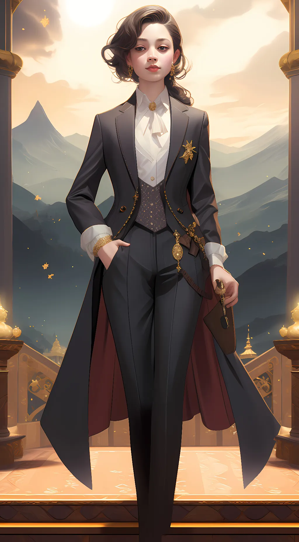 ai character: Elizabeth Dotson background