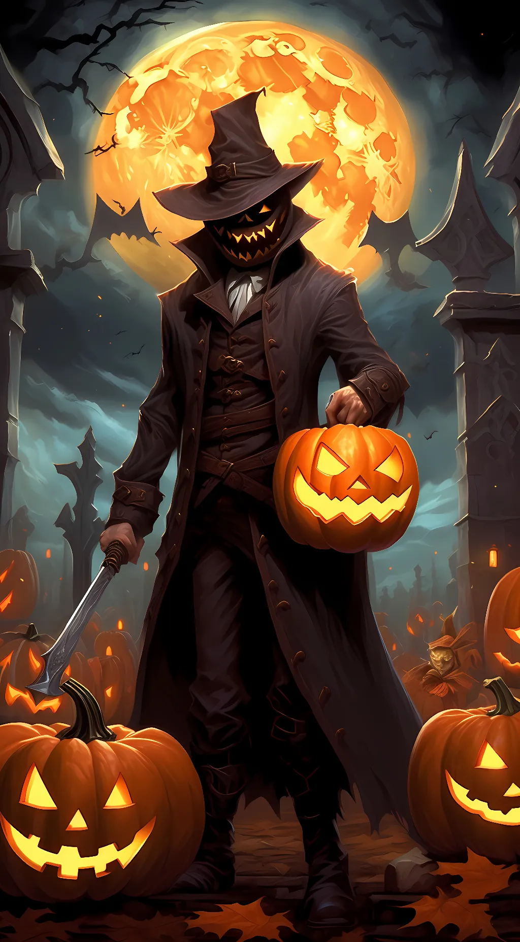 ai character: evil background