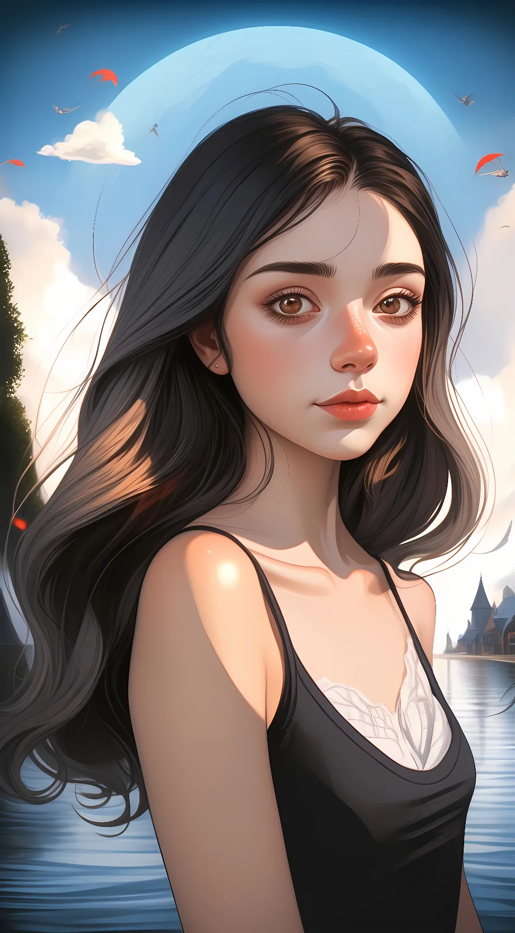 ai character: Sophia background