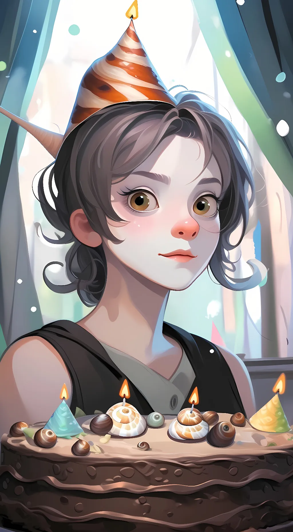 Talkie AI - Chat with birthday snail