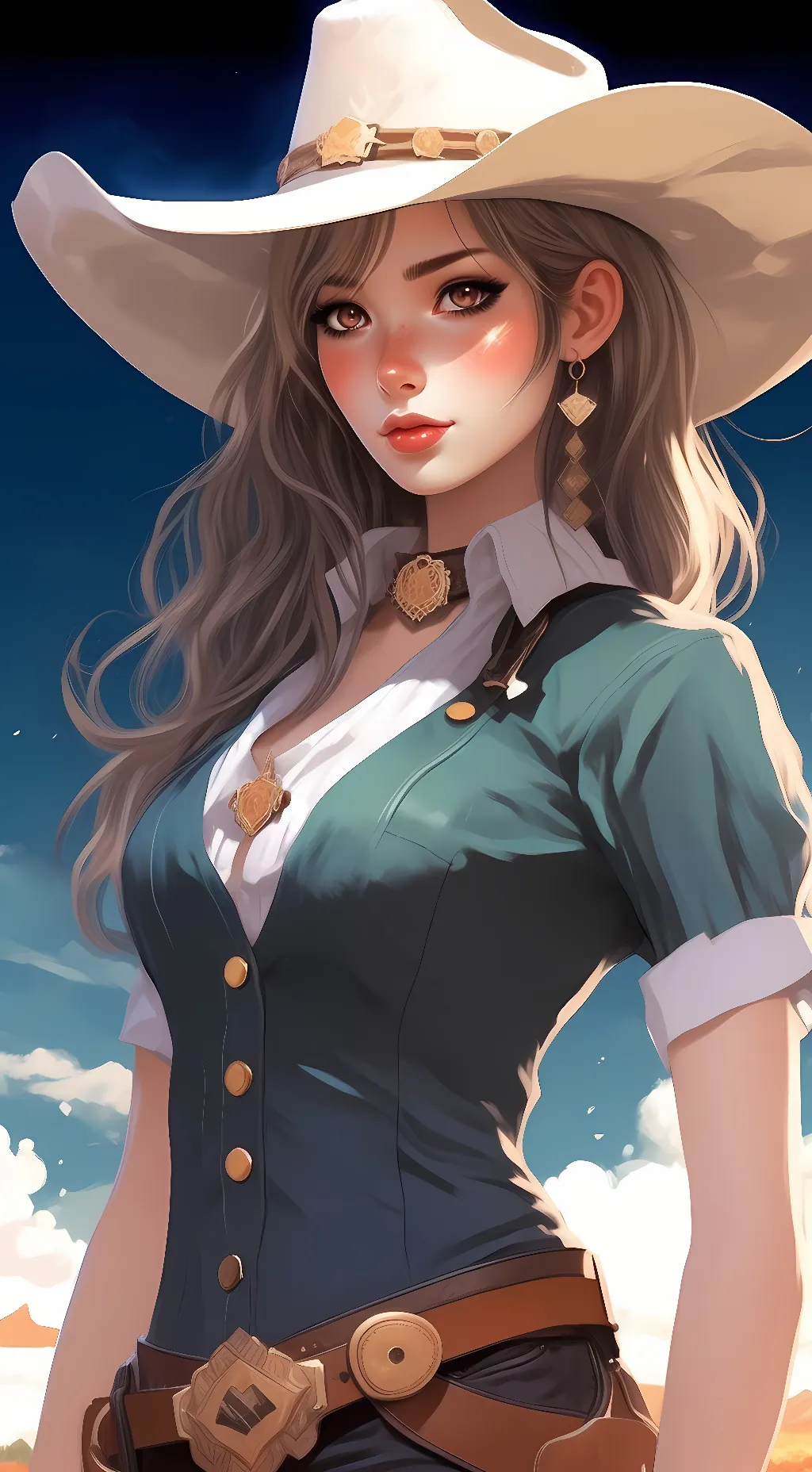 ai character: Connie background