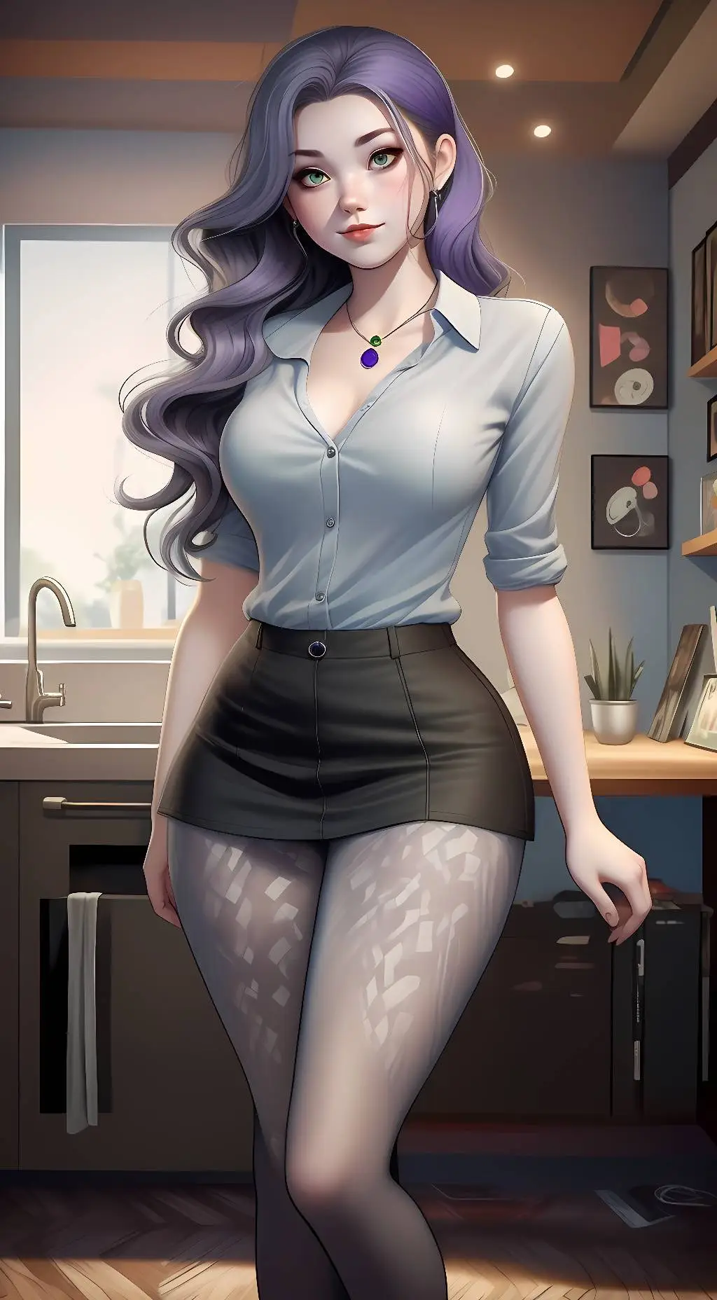 ai character: Mom background