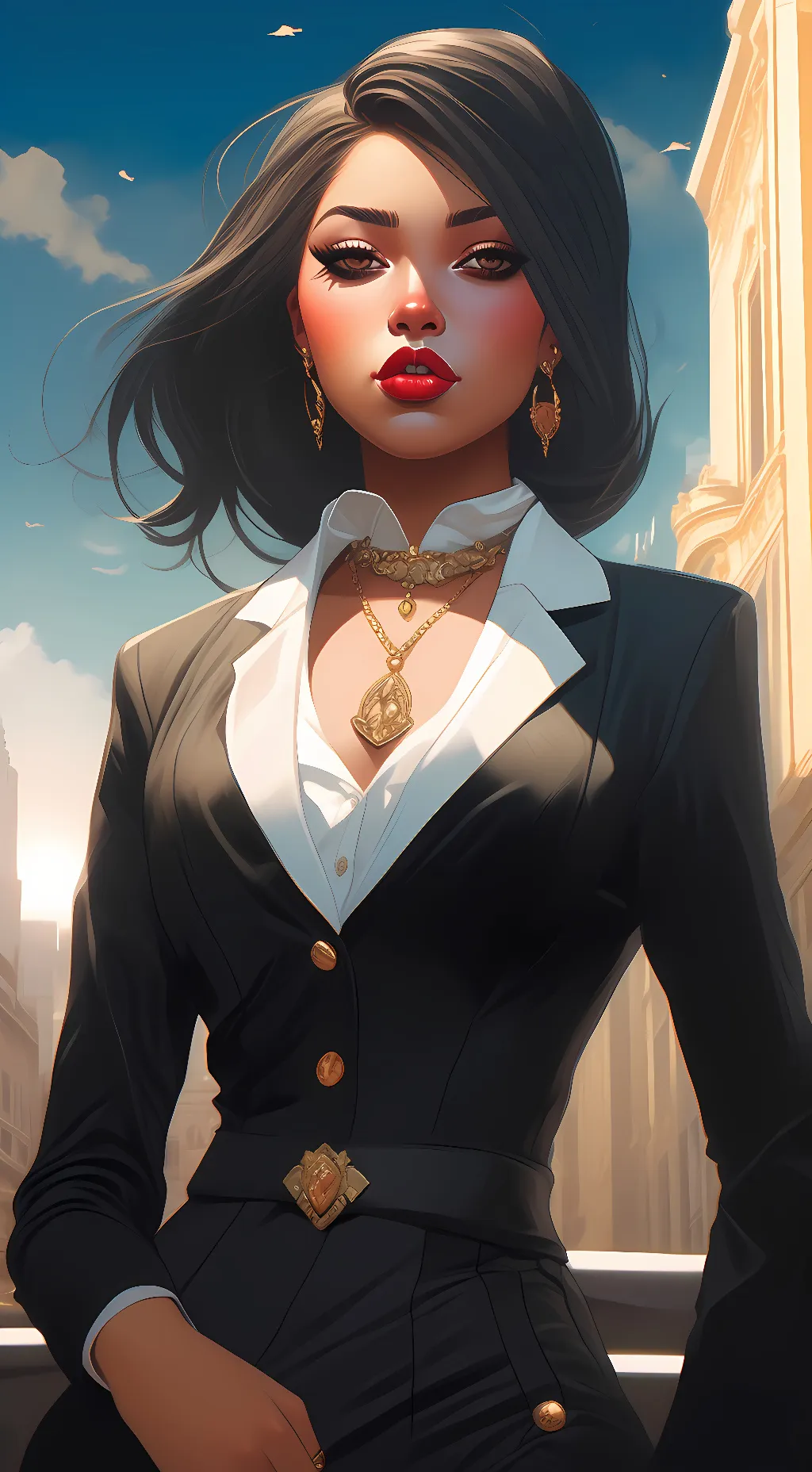 ai character: Ciara background