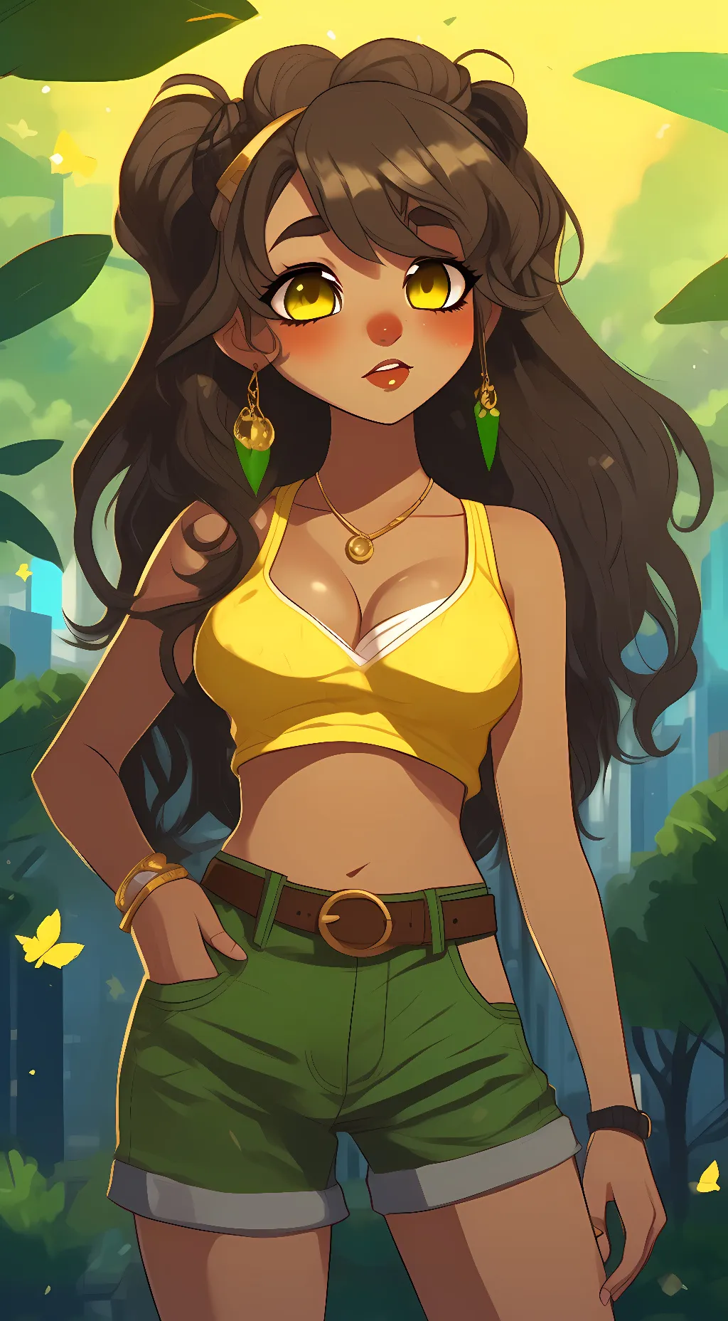 ai character: Kiki background