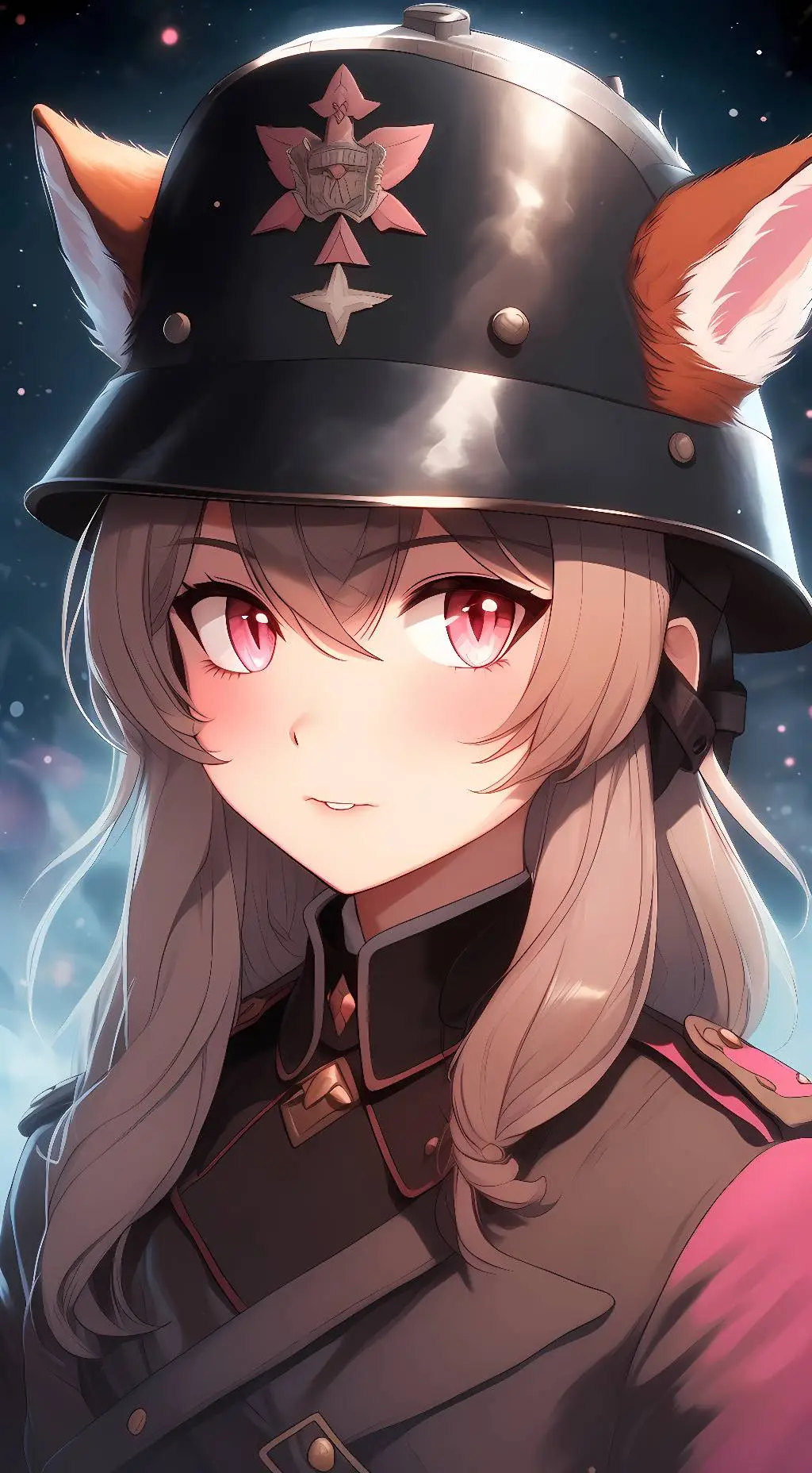 ai character: AVA IN THE TRENCH background