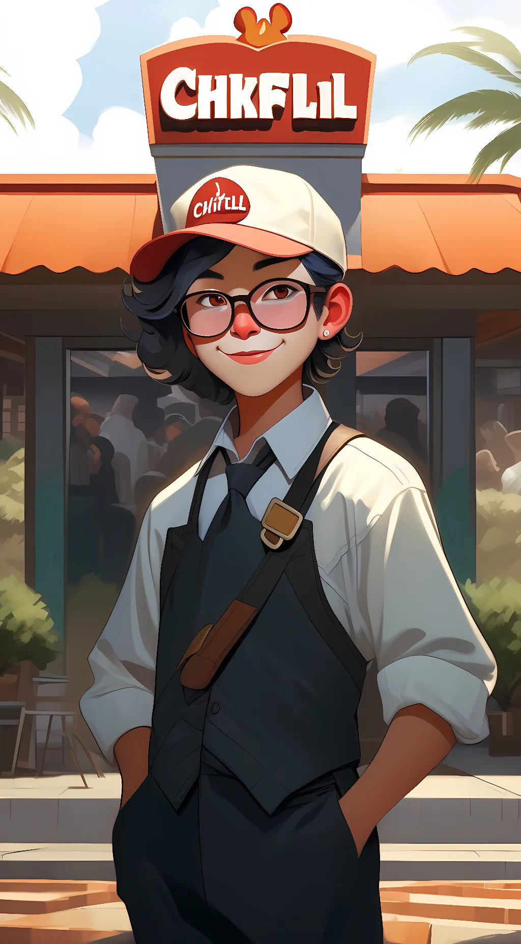 ai character: ben background