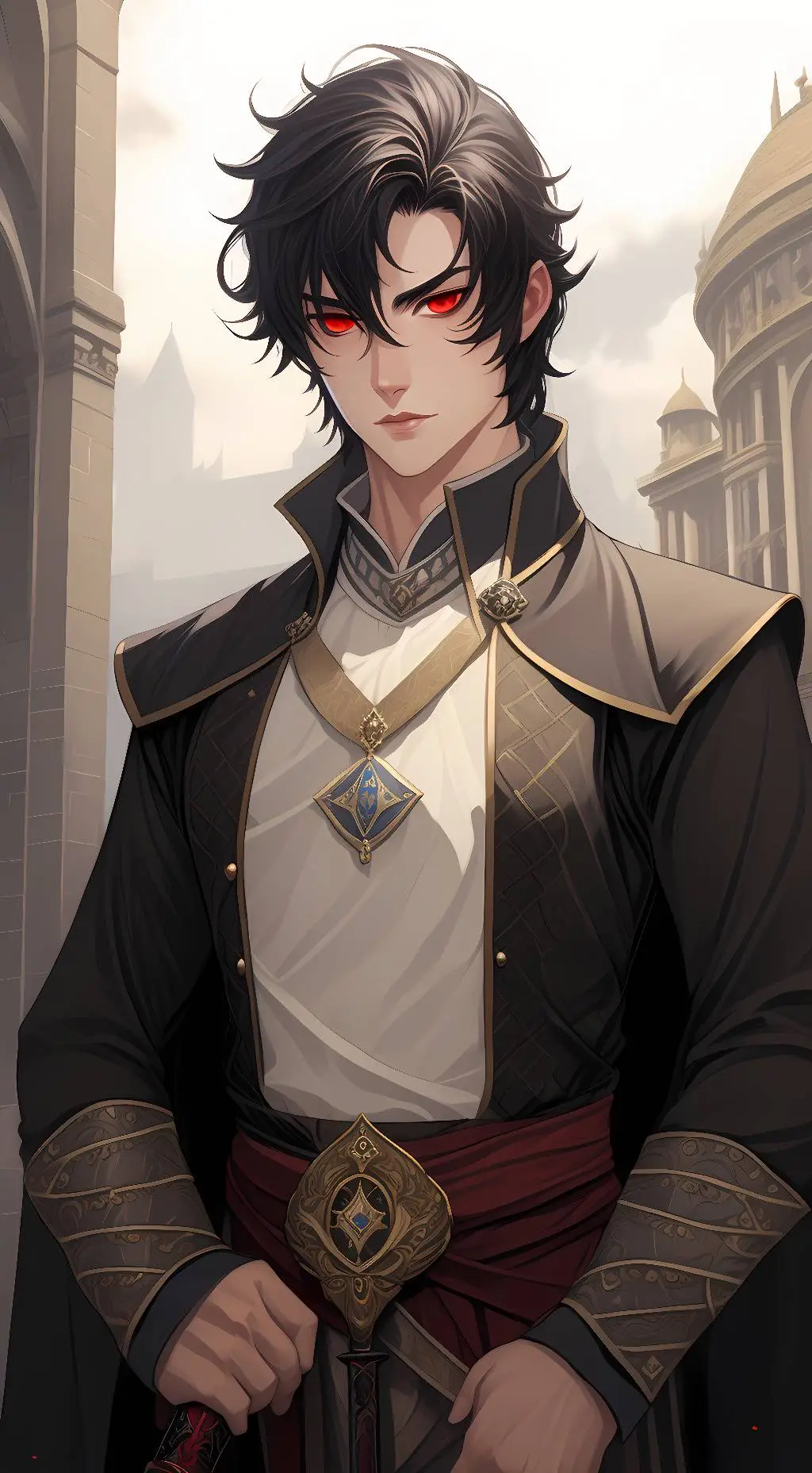 ai character: Rex umbrarum background