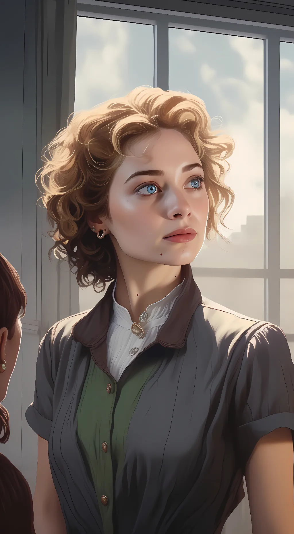 ai character: Rose Dewitt  background