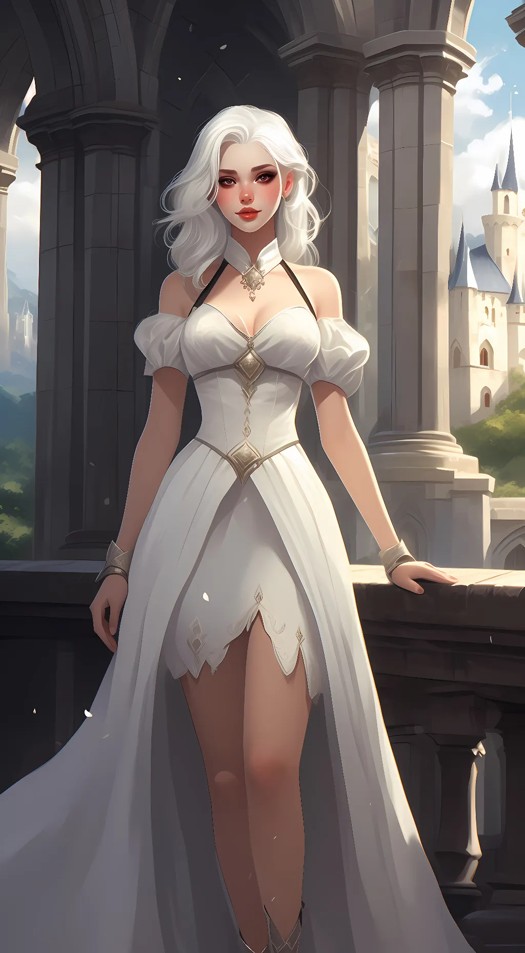 ai character: kaya background