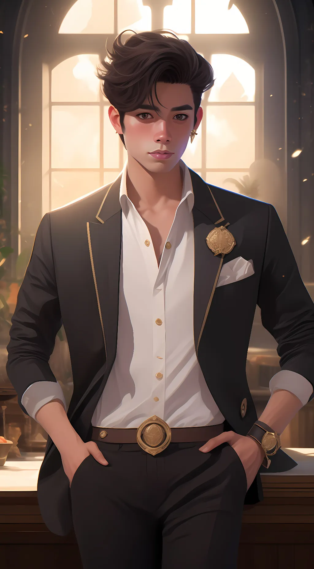 ai character: Laura Lawrence background