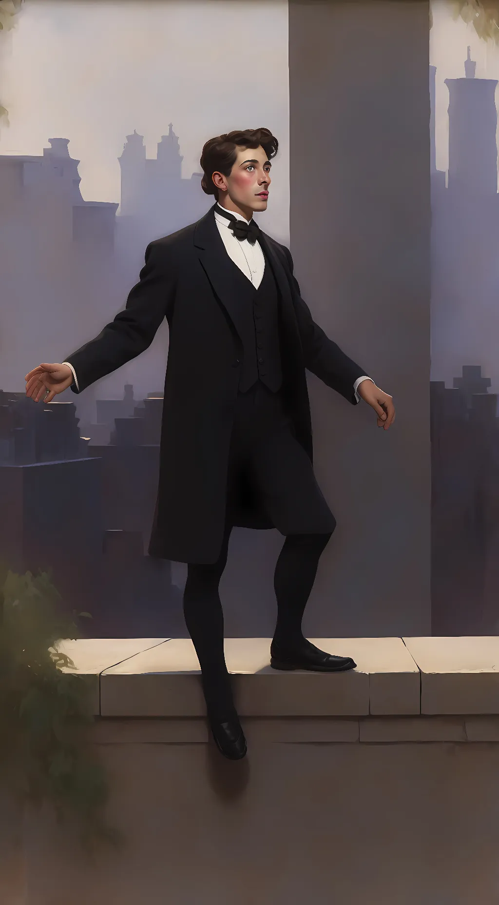 ai character: john  background