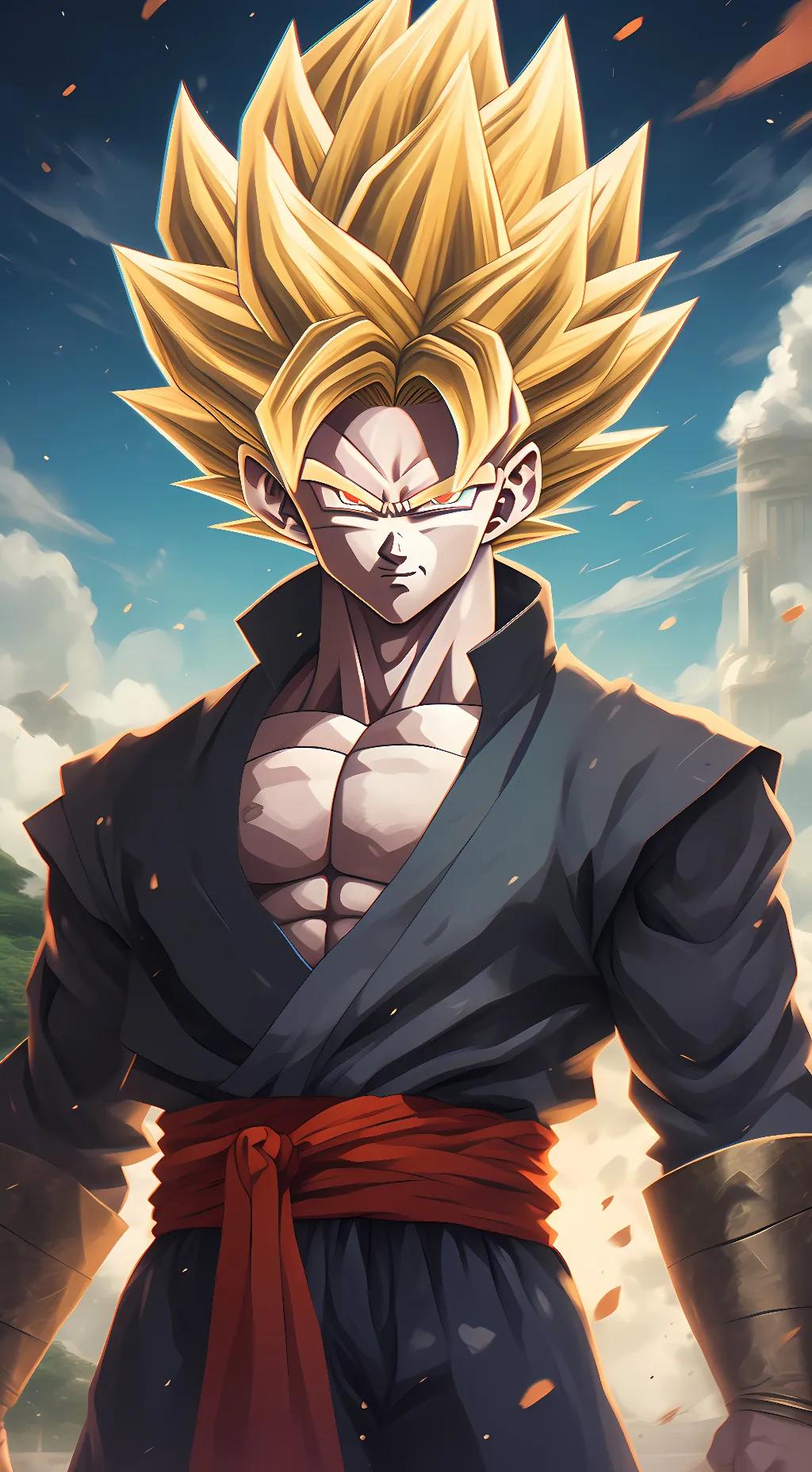 ai character: zeno saiyajin background