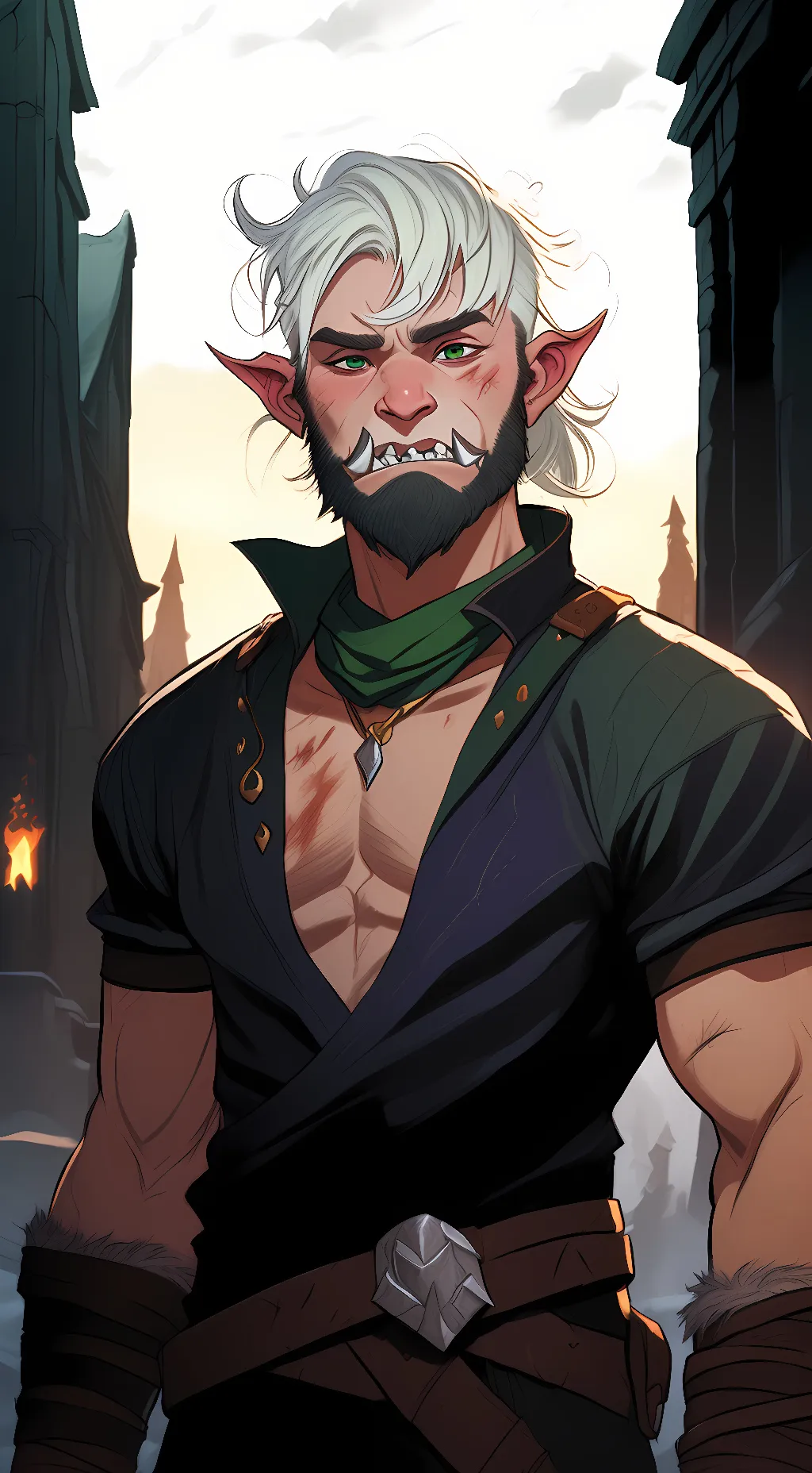 ai character: Korshu background