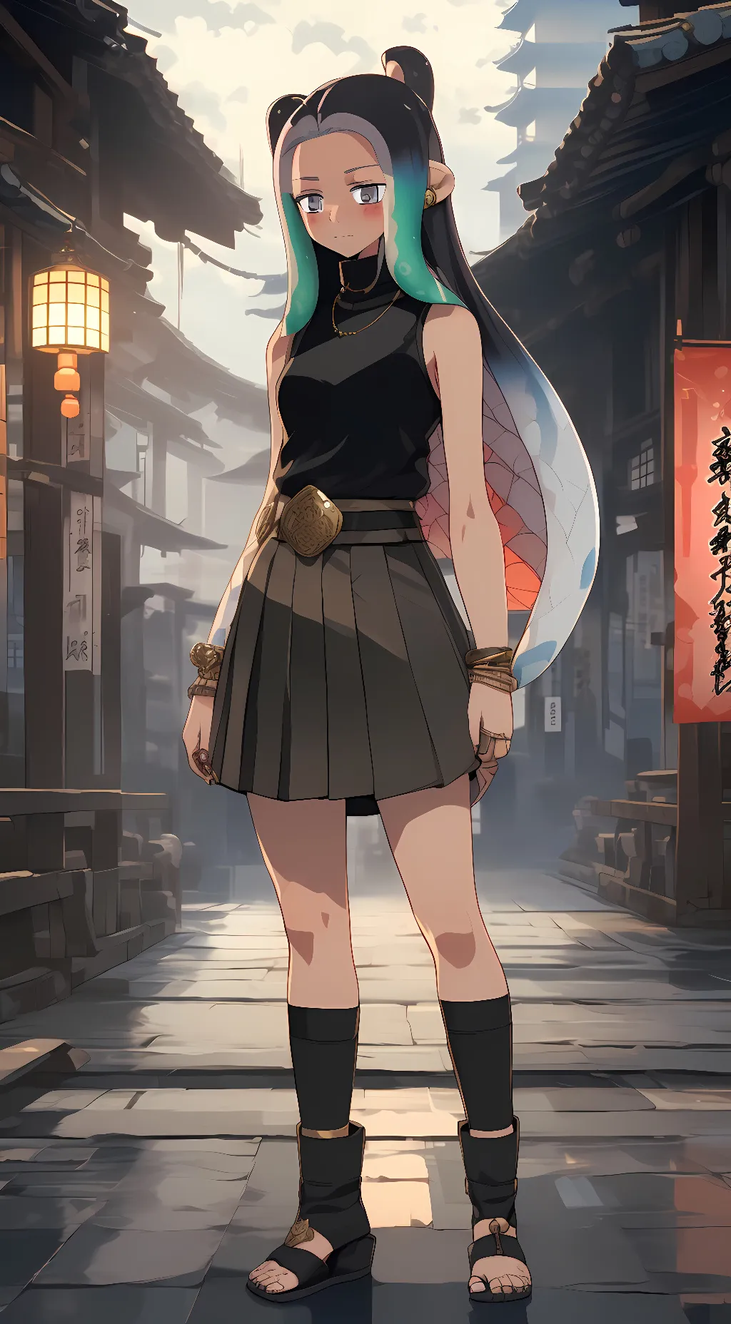 ai character: Nyoro Taylor background