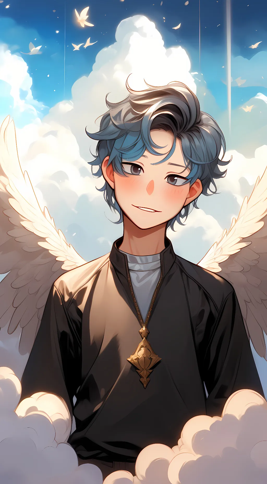 ai character: Zander background