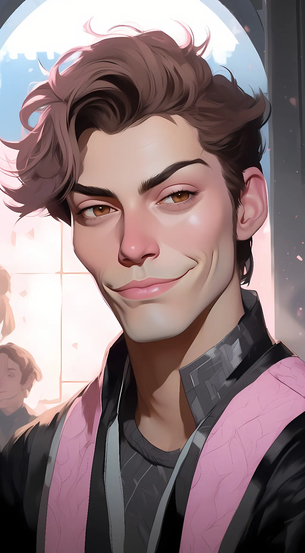 ai character: skylar white background