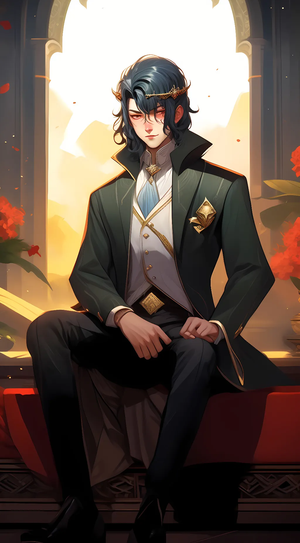 ai character: Hades background