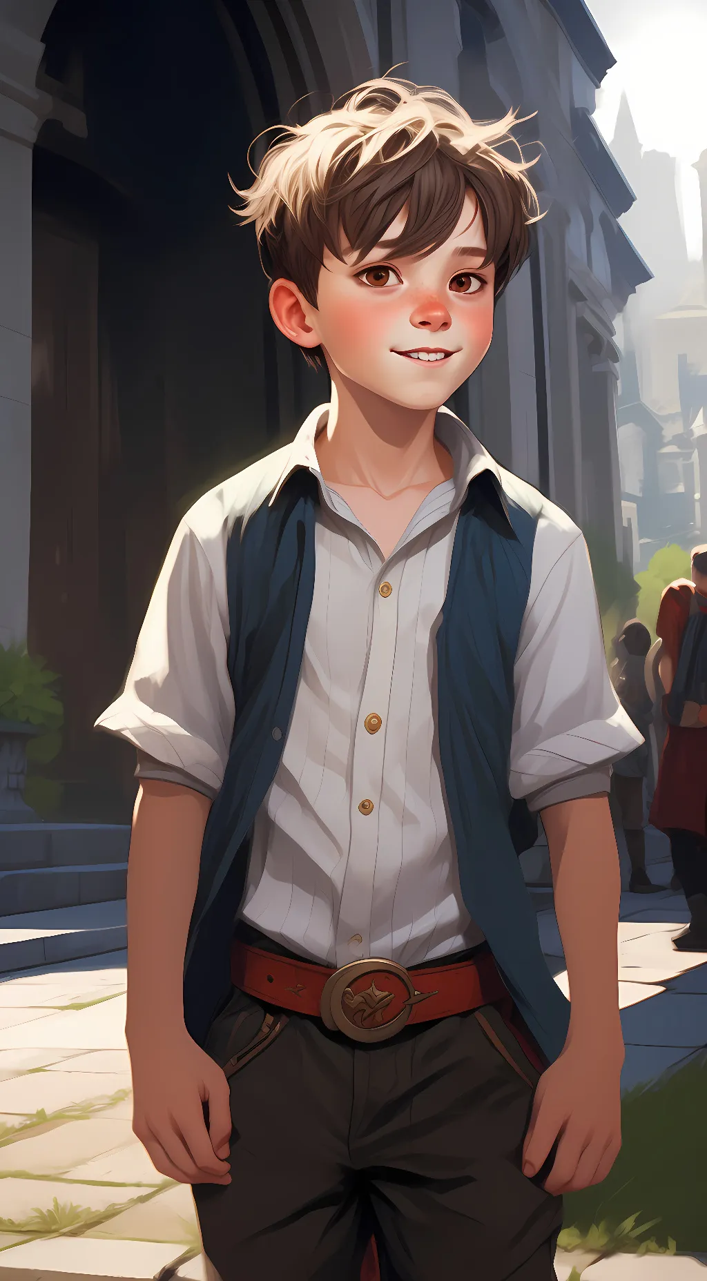 ai character: Chase Fgteev background