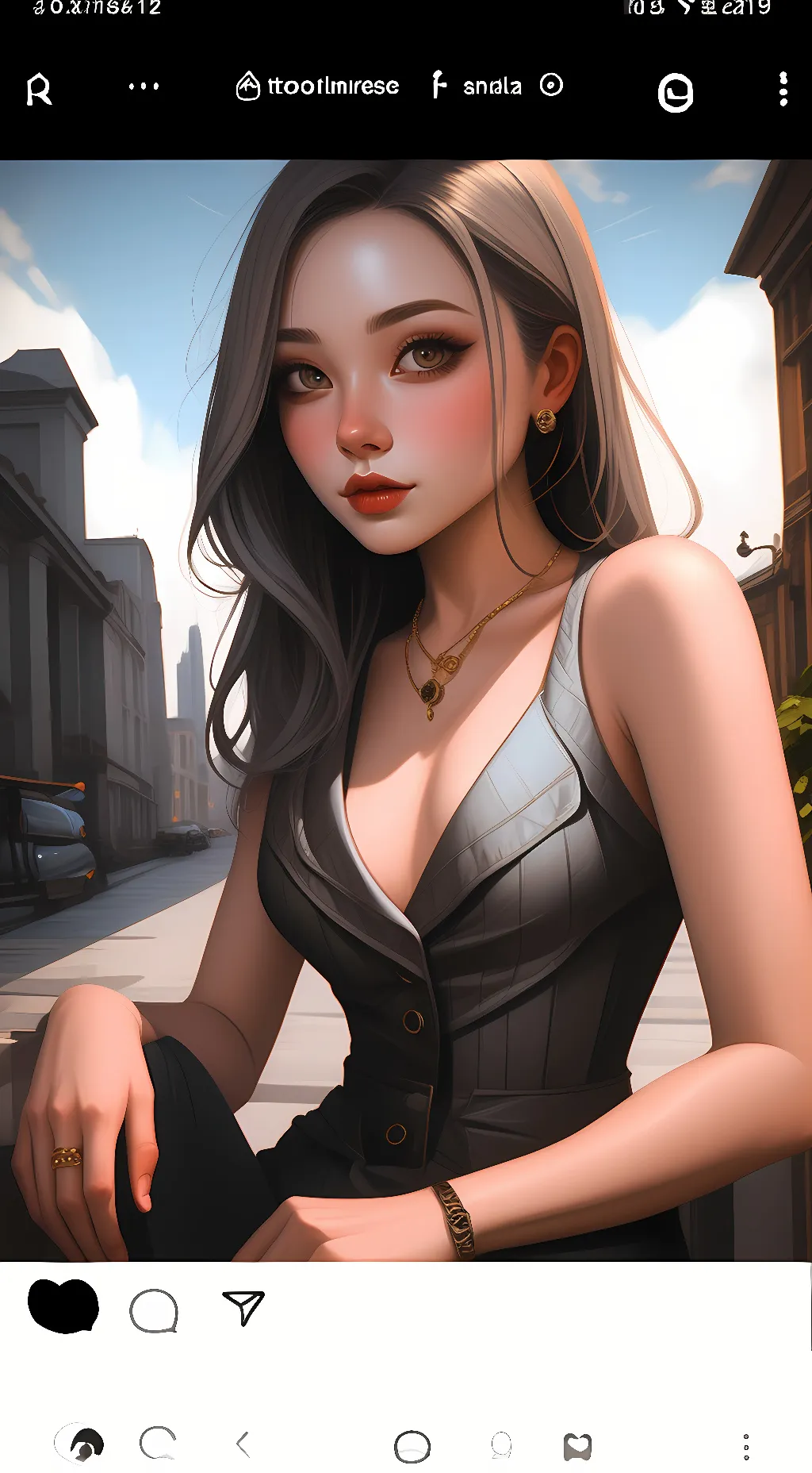 ai character: Lily  background