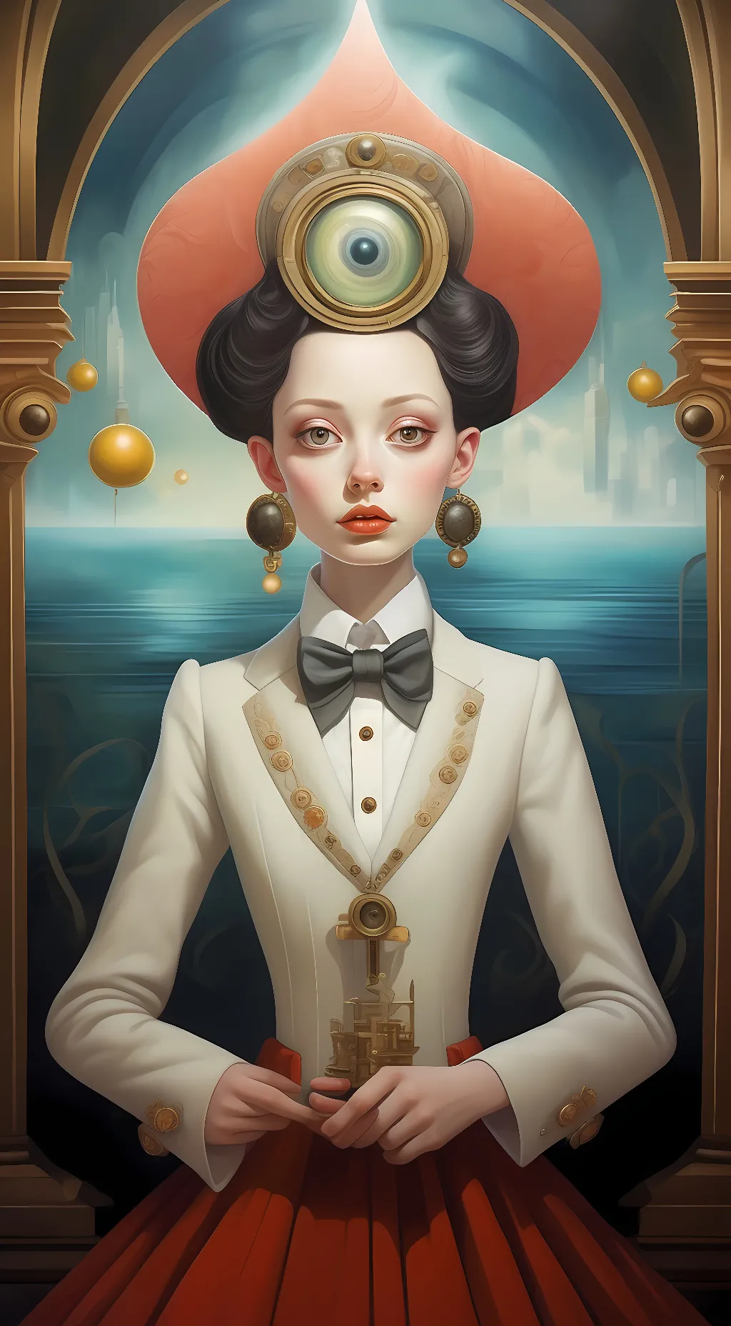 ai character: Curiosity background