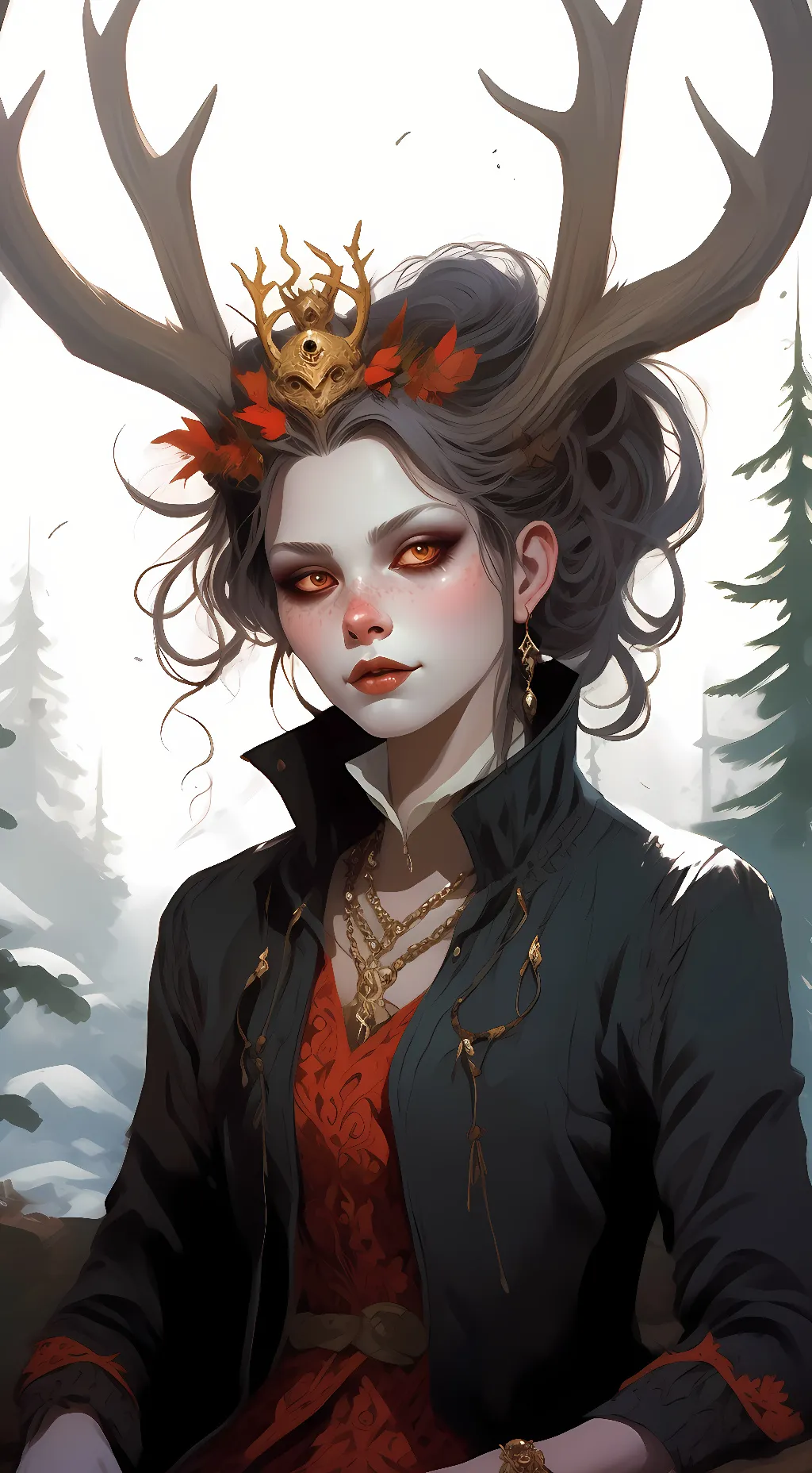 ai character: wendigo background