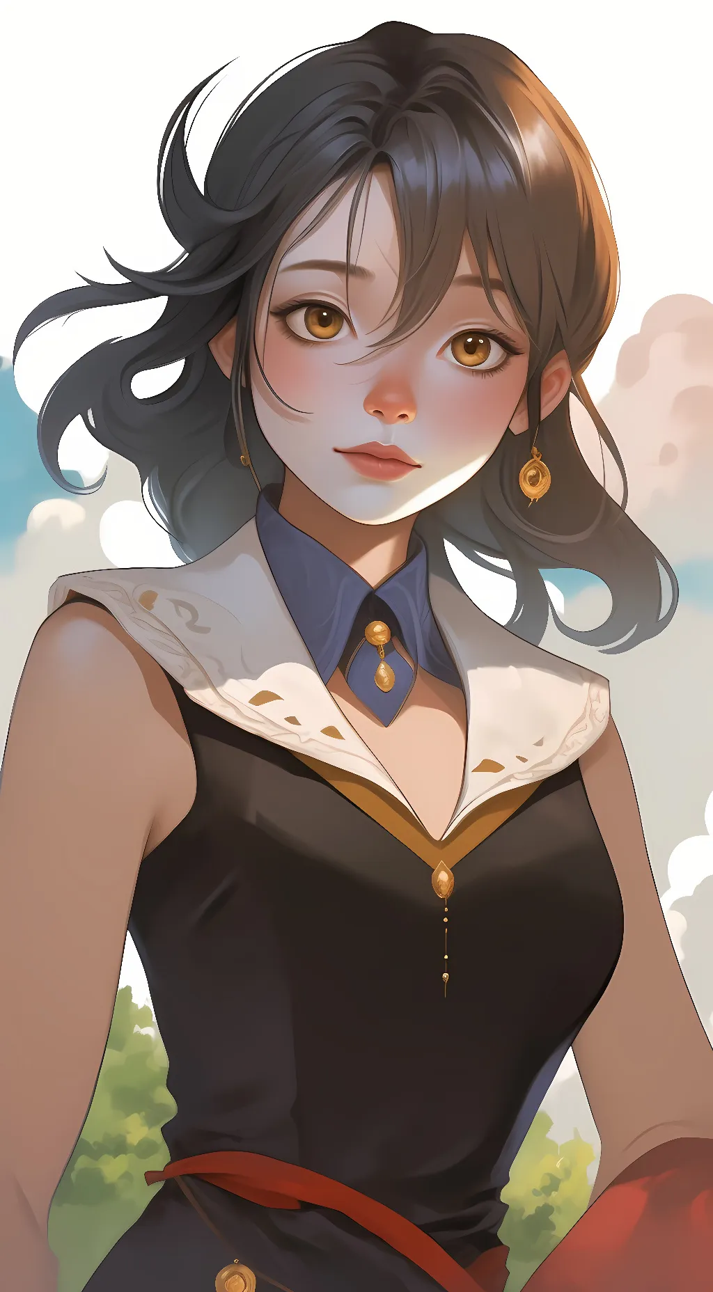 ai character: july background