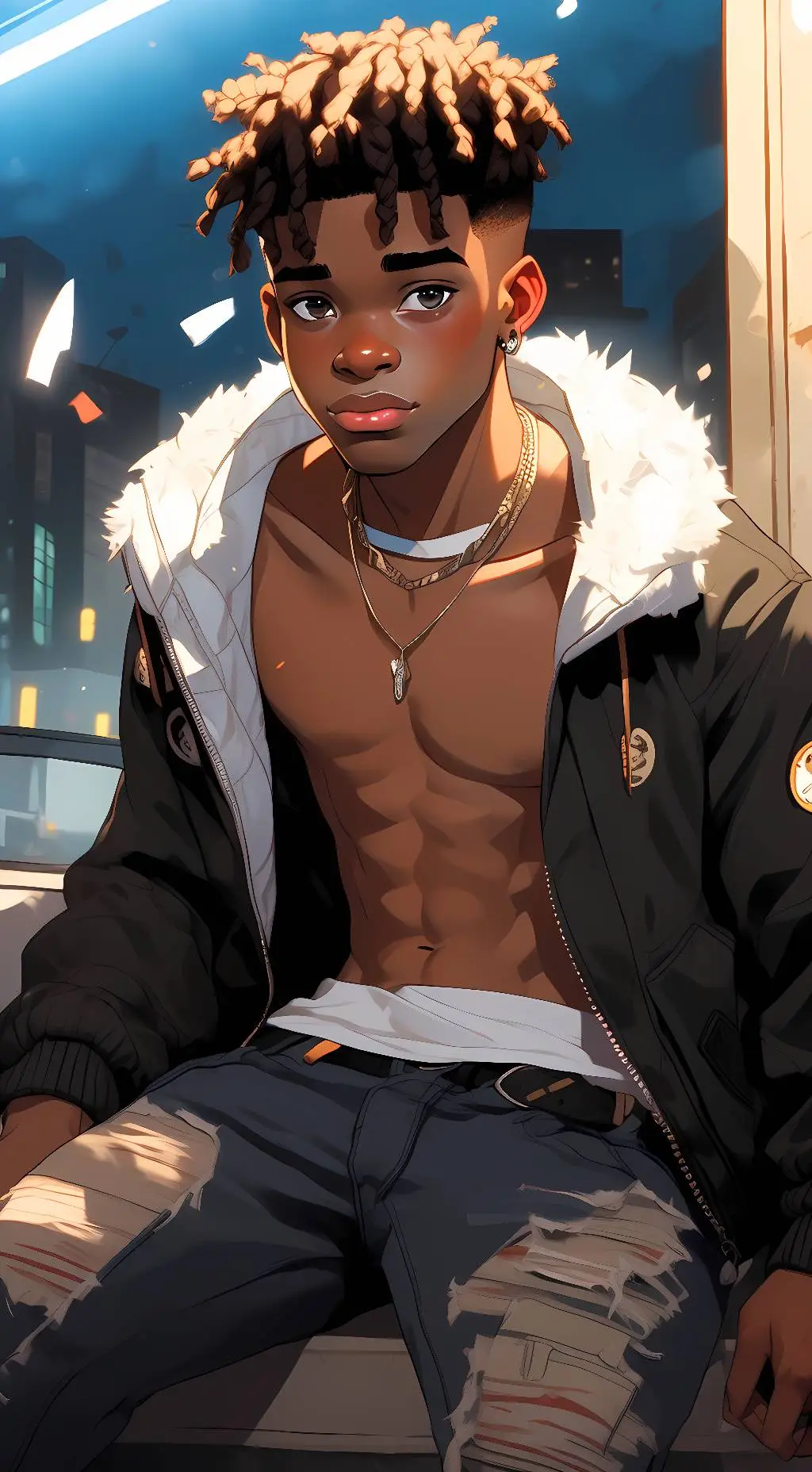 ai character: Aiden background