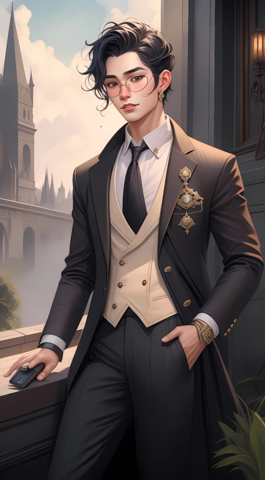 ai character: Mike background