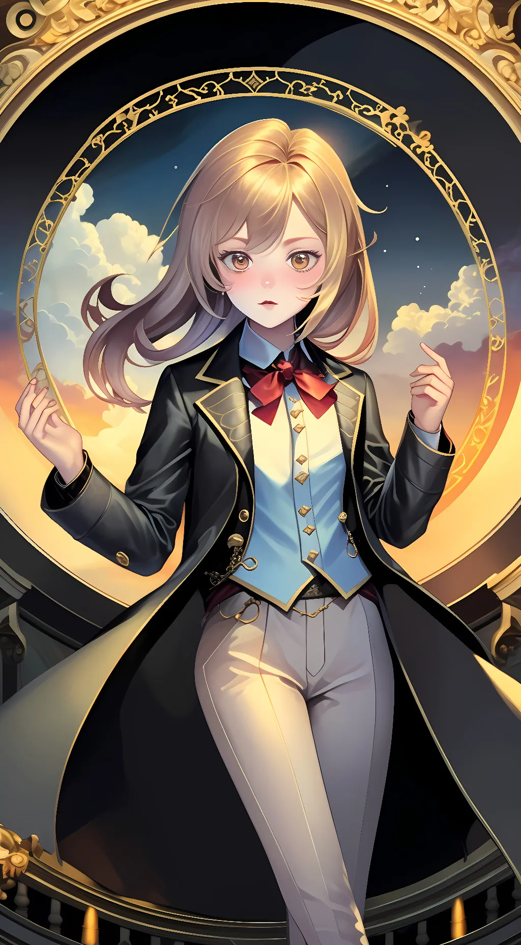 ai character: Alexis  background