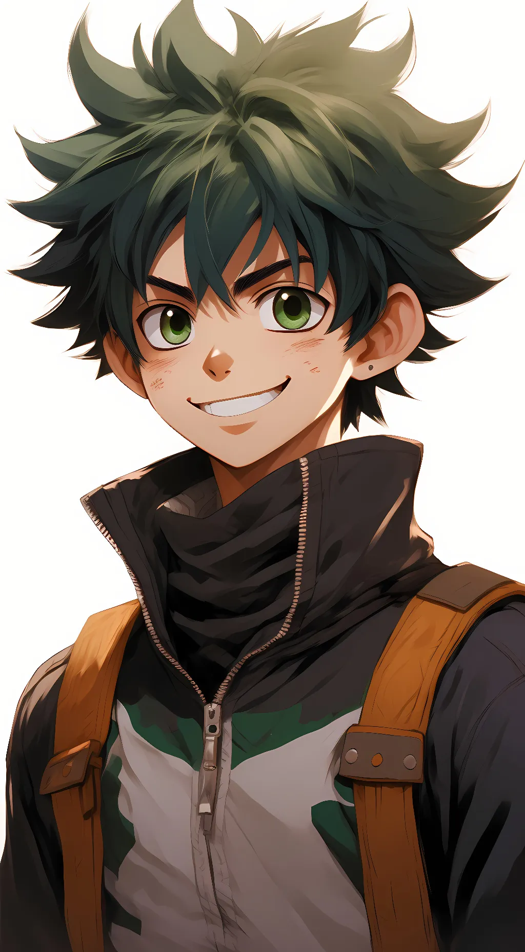 ai character: giant deku background