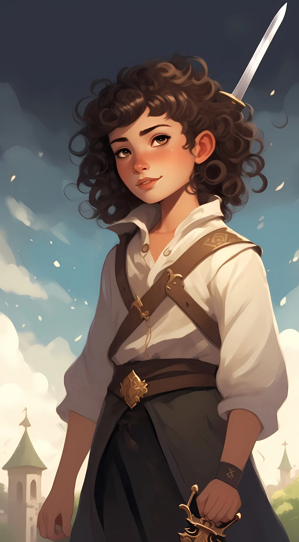 ai character: wren background