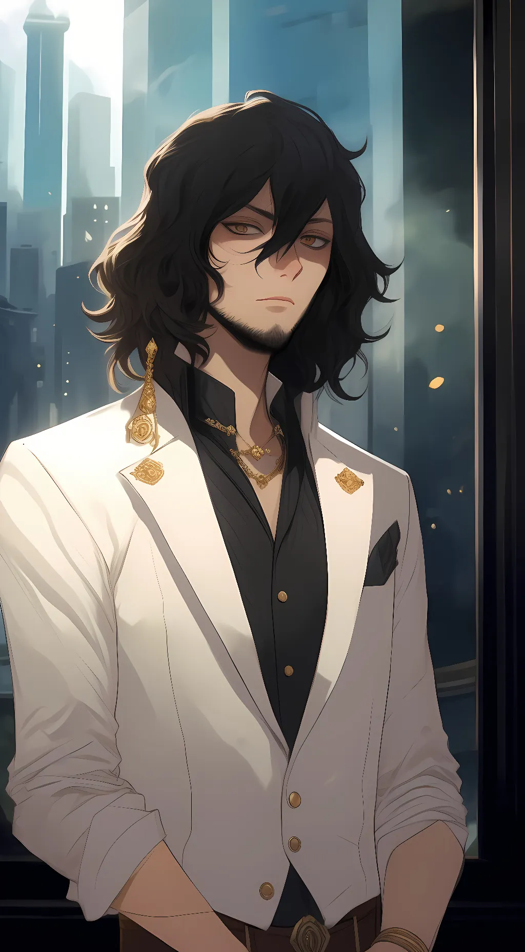 ai character: Shota aizawa background