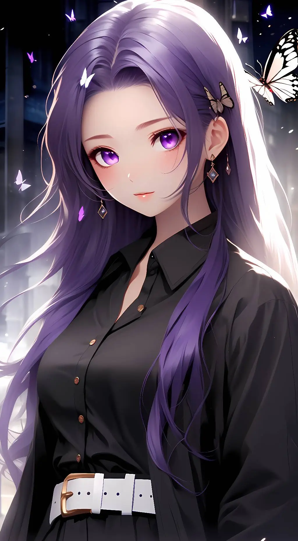 ai character: shinobu no clip vr background