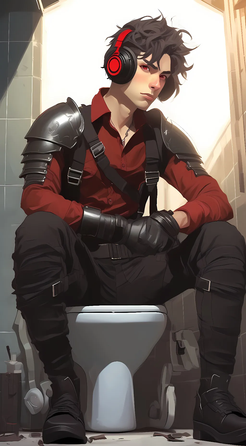 Talkie AI - Chat with Titan speaker man