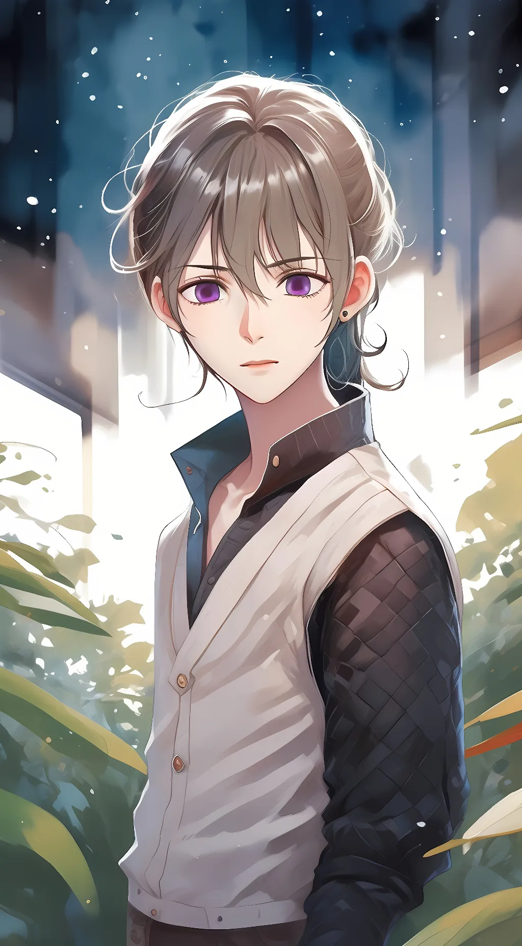 ai character: Sooho KIM background