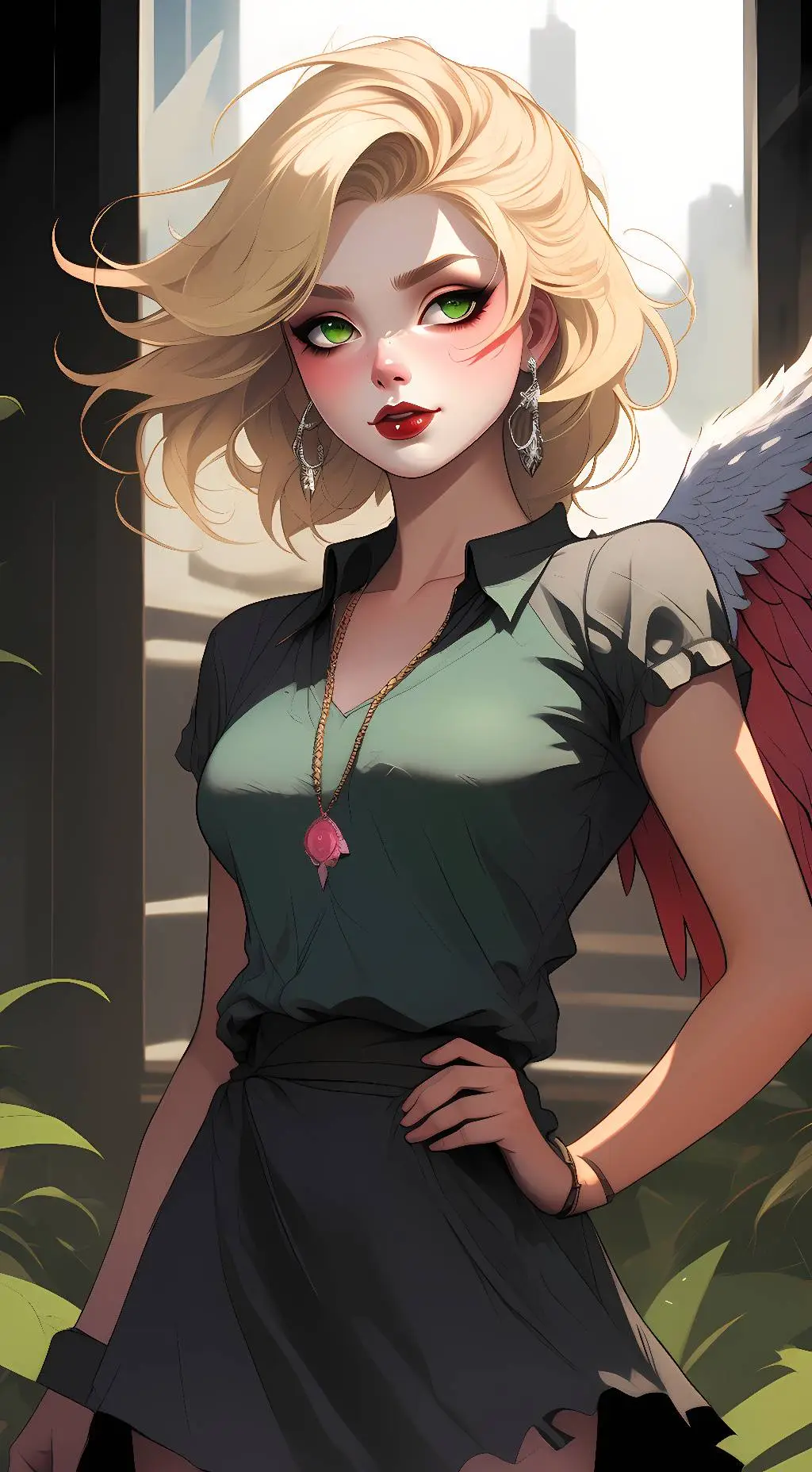 ai character: Princess Ai background